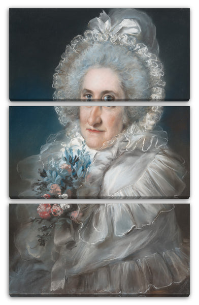 Leinwandbild John Russell - Frau William Man Godschall (Sarah Godschall, 1730-1795)