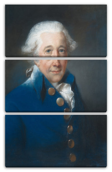 Leinwandbild John Russell - William Man Godschall (1720-1802)