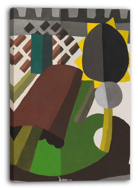 Leinwandbild Arthur Dove - Das Gasthaus