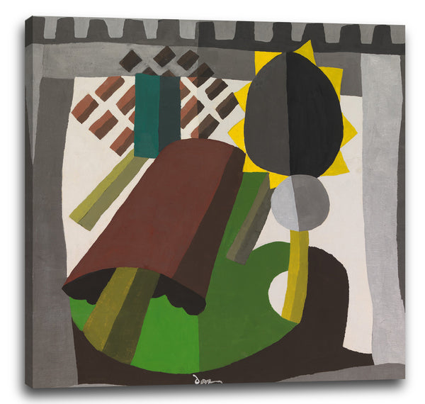 Leinwandbild Arthur Dove - Das Gasthaus