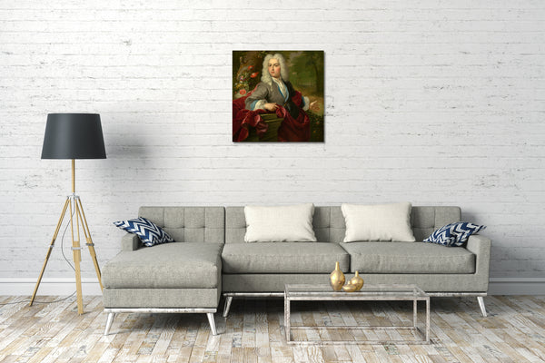 Leinwandbild Kreis von Arnold Boonen - Portrait eines Mannes