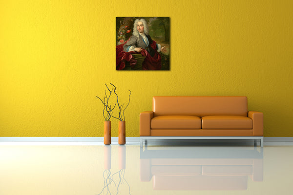 Leinwandbild Kreis von Arnold Boonen - Portrait eines Mannes