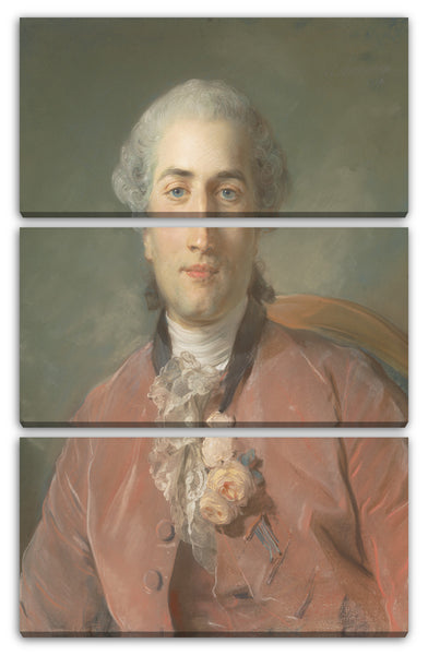 Leinwandbild Jean-Baptiste Perronneau - Olivier Journu (1724-1764)
