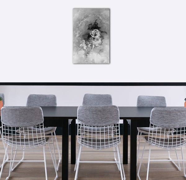 Top-Angebot Kunstdruck Jules Chéret - Fantasie Leinwand auf Keilrahmen gespannt