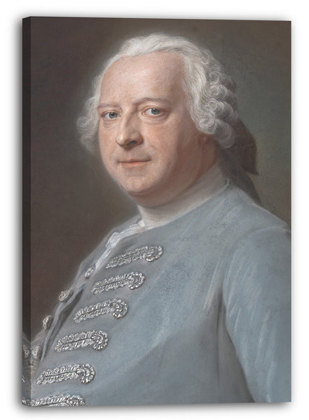 Leinwandbild Maurice Quentin de La Tour - Jean Charles Garnier d'Isle (1697-1755)