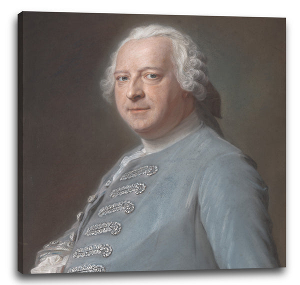 Leinwandbild Maurice Quentin de La Tour - Jean Charles Garnier d'Isle (1697-1755)