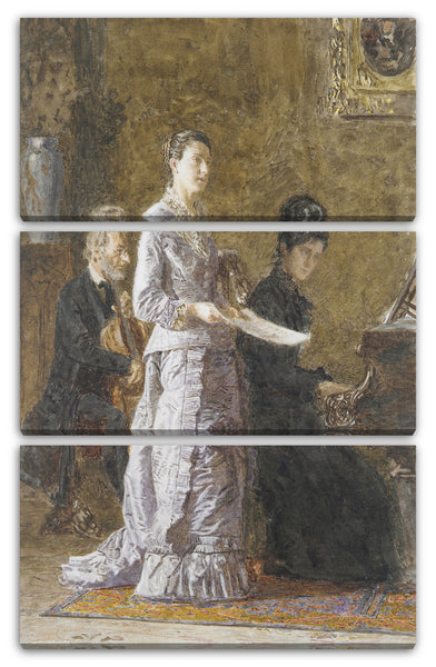 Leinwandbild Thomas Eakins - The Pathetic Song