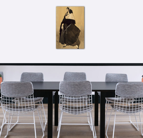 Top-Angebot Kunstdruck Léon Bakst - Frau Ida Rubinstein Leinwand auf Keilrahmen gespannt
