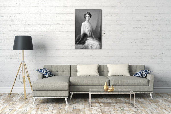 Top-Angebot Kunstdruck Hacke - Emma Alexander Sheafer (1891-1973) Leinwand auf Keilrahmen gespannt
