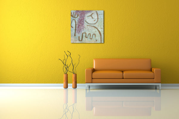 Leinwandbild Paul Klee - Ein bisschen Hoffnung
