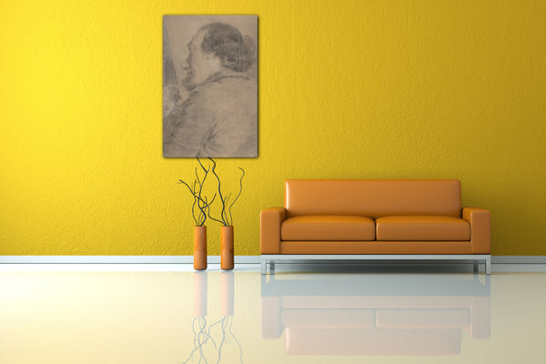 Top-Angebot Kunstdruck Thomas Frye - Portrait eines Mannes Leinwand auf Keilrahmen gespannt