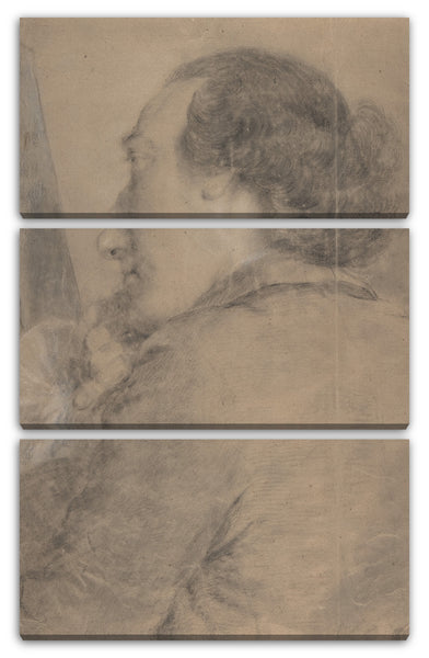 Leinwandbild Thomas Frye - Portrait eines Mannes
