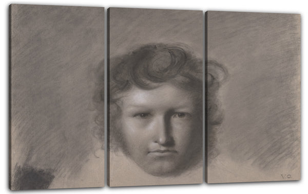 Leinwandbild Andre-Jacques-Victor Orsel - Selbstporträt