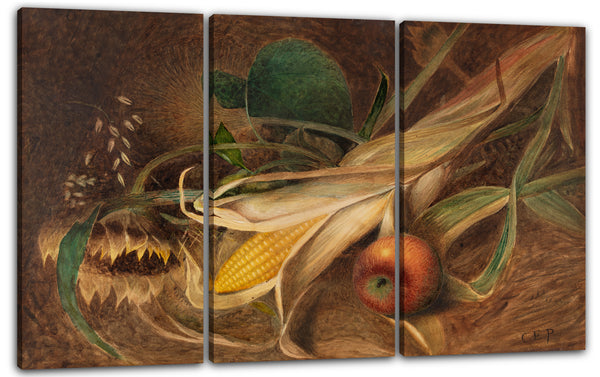 Leinwandbild Charles Ethan Porter - Stillleben mit Mais