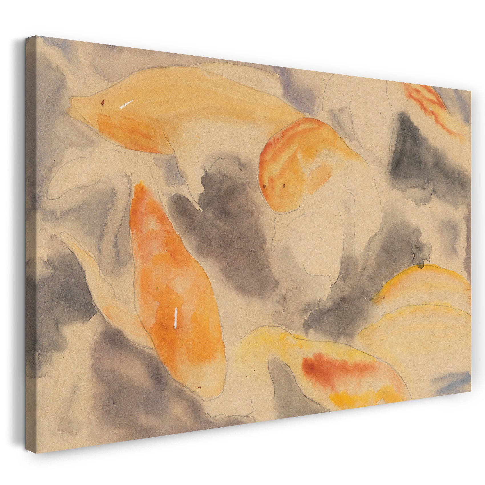 Top-Angebot Kunstdruck Charles Demuth - Fischserie, Nr. 4 Leinwand auf Keilrahmen gespannt