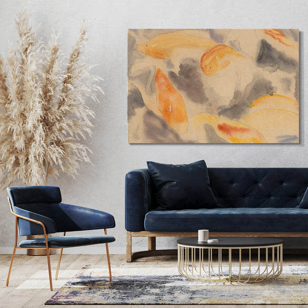 Top-Angebot Kunstdruck Charles Demuth - Fischserie, Nr. 4 Leinwand auf Keilrahmen gespannt