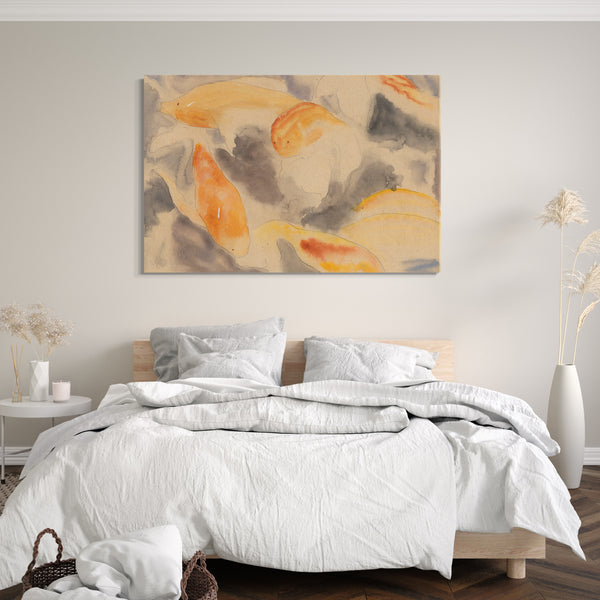 Top-Angebot Kunstdruck Charles Demuth - Fischserie, Nr. 4 Leinwand auf Keilrahmen gespannt