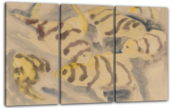 Leinwandbild Charles Demuth - Fisch-Serie, Nr. 3