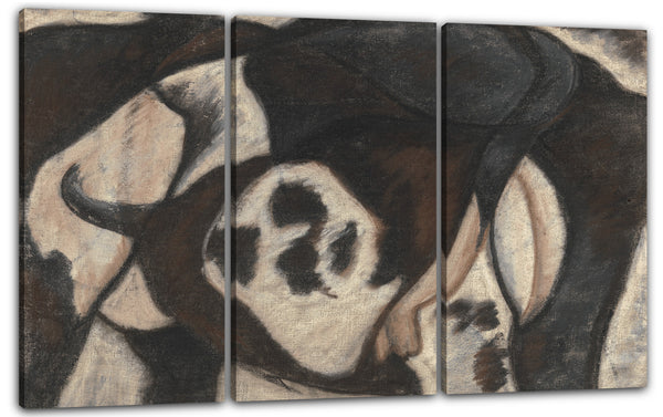 Leinwandbild Arthur Dove - Kuh