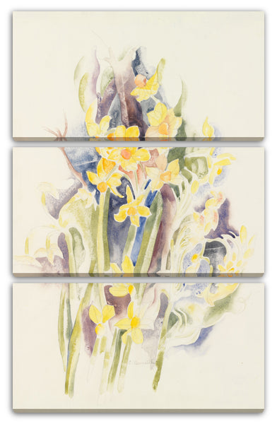Leinwandbild Charles Demuth - Kleine Narzissen