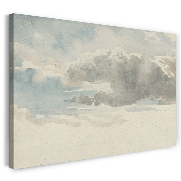 Top-Angebot Kunstdruck David Cox - Wolkenstudie Leinwand auf Keilrahmen gespannt