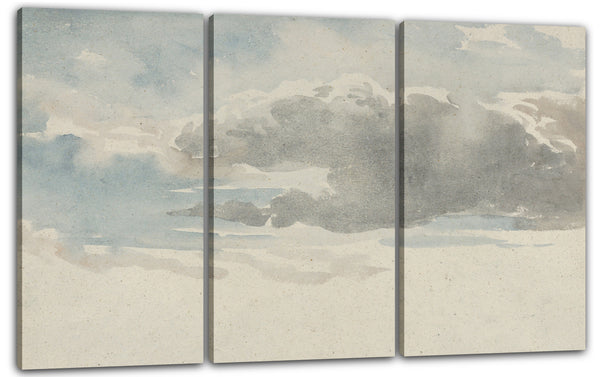 Leinwandbild David Cox - Wolkenstudie