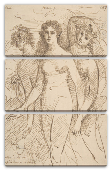Leinwandbild Samuel Shelley - Die Stunden