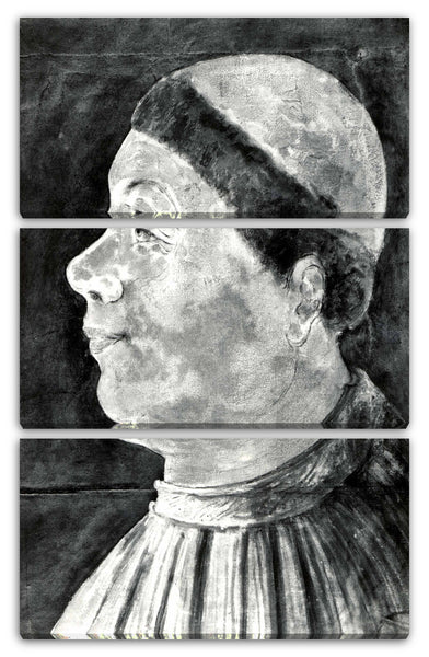 Leinwandbild Möglicherweise Französisch - Profilbildnis von Bischof Antonius Campanus von Agram (Zagreb)