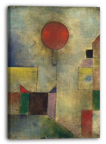 Leinwandbild Paul Klee - Roter Ballon