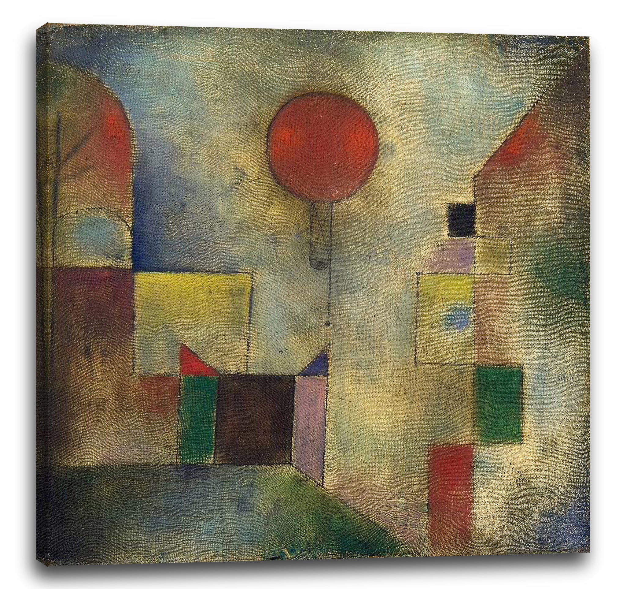 Leinwandbild Paul Klee - Roter Ballon