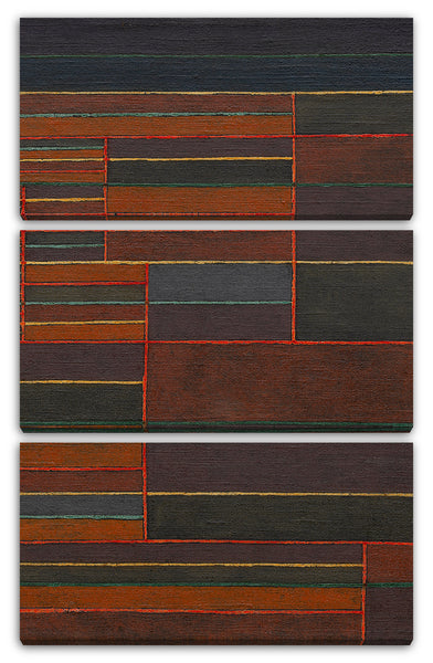 Leinwandbild Paul Klee - In den aktuellen sechs Schwellen