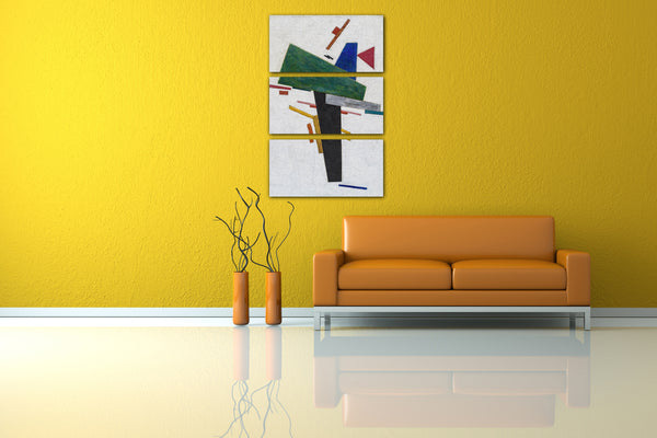 Leinwandbild Kazimir Malevich - Ohne Titel