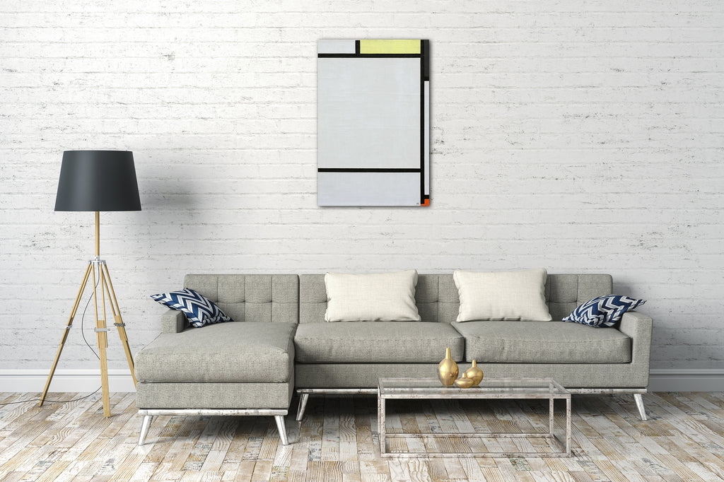 Leinwandbild Piet Mondrian - Tabelle 2
