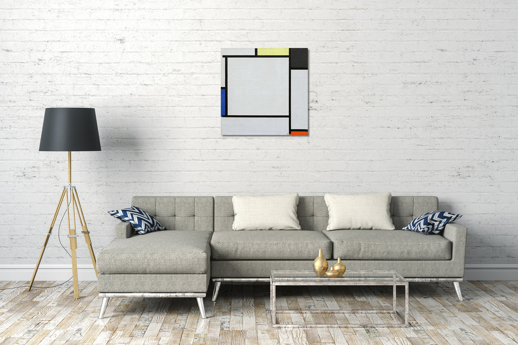 Leinwandbild Piet Mondrian - Tabelle 2