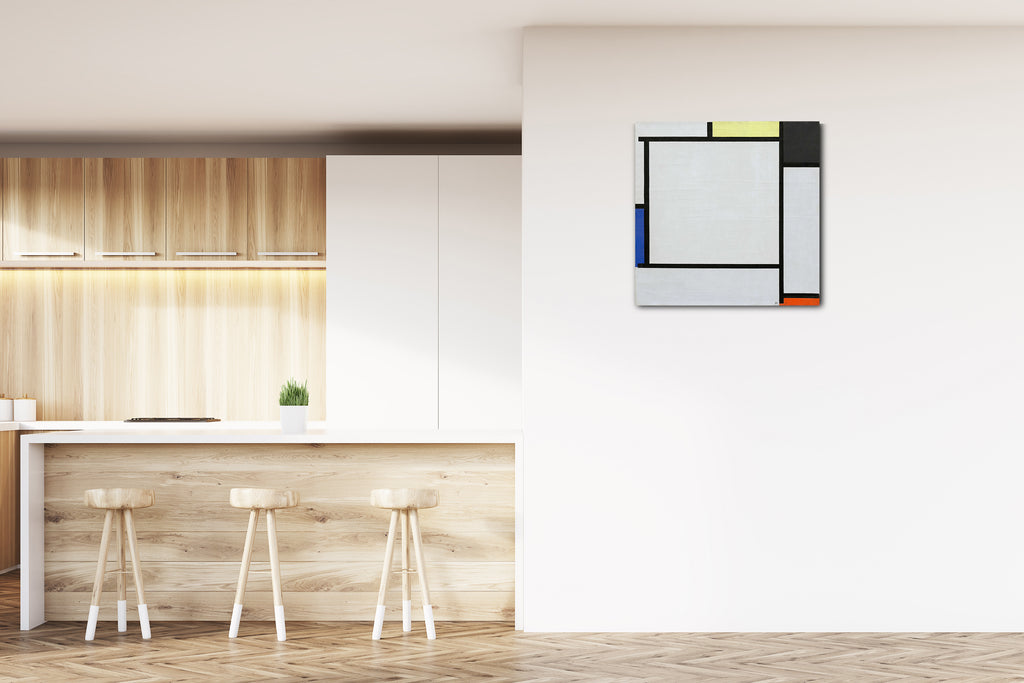 Leinwandbild Piet Mondrian - Tabelle 2