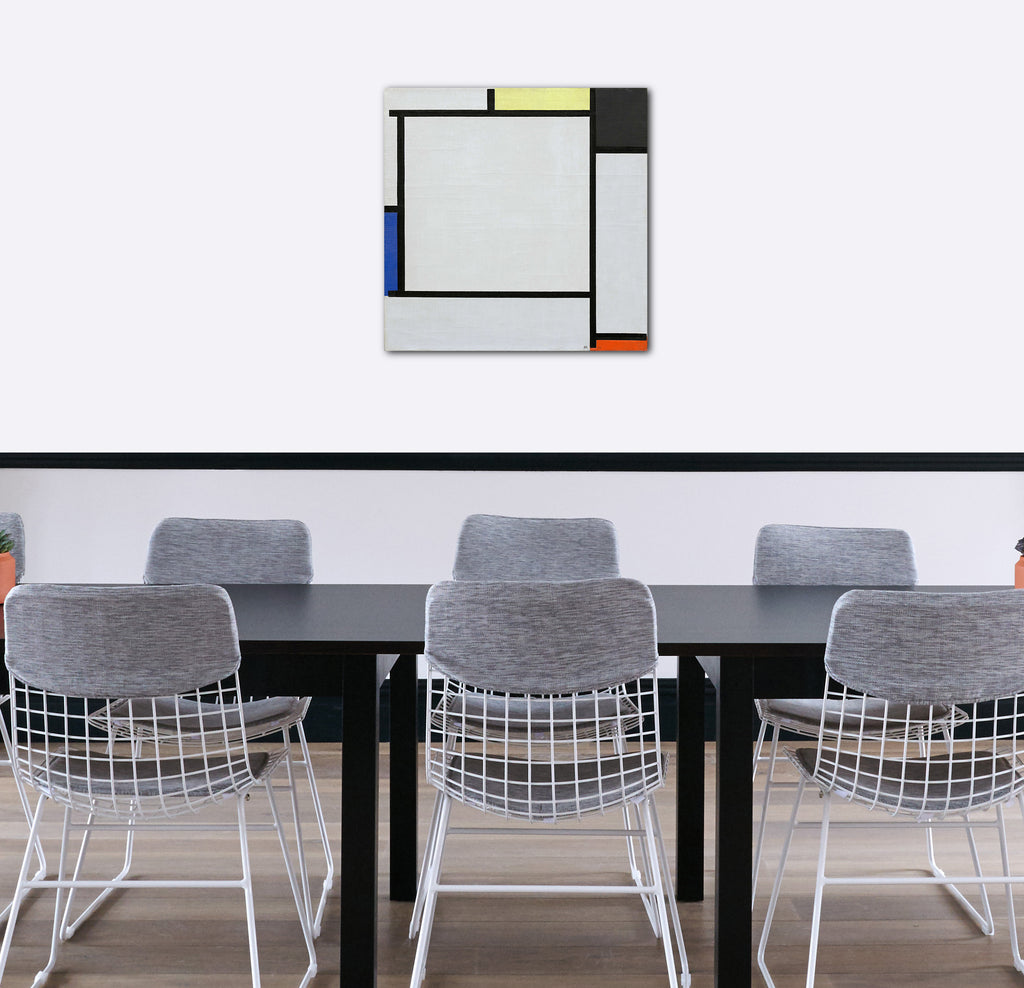 Leinwandbild Piet Mondrian - Tabelle 2