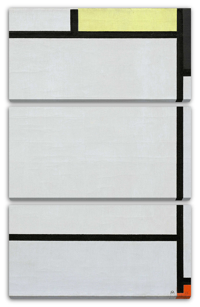 Leinwandbild Piet Mondrian - Tabelle 2