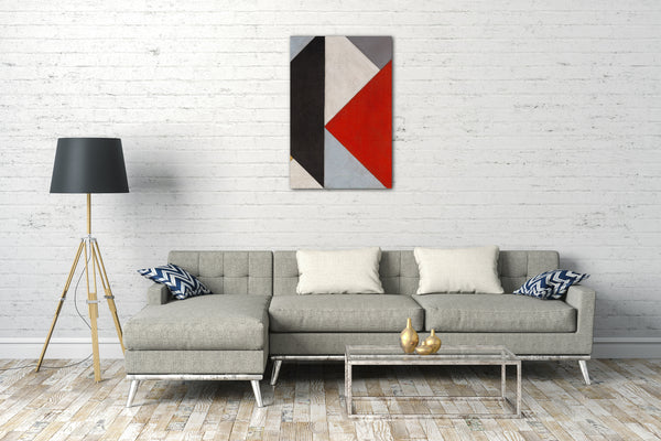 Leinwandbild Theo Van Doesburg - Gegenzusammensetzung XIII