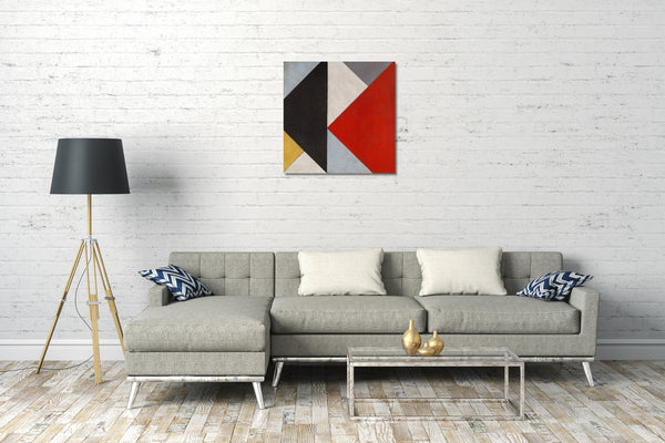 Leinwandbild Theo Van Doesburg - Gegenzusammensetzung XIII