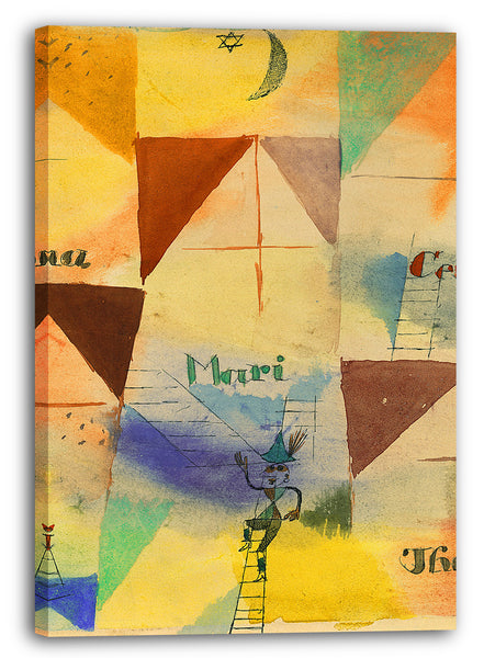 Leinwandbild Paul Klee - Der bayerische Don Giovanni
