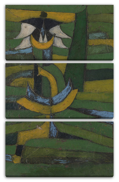 Leinwandbild Paul Klee - Weiße Blüte im Garten