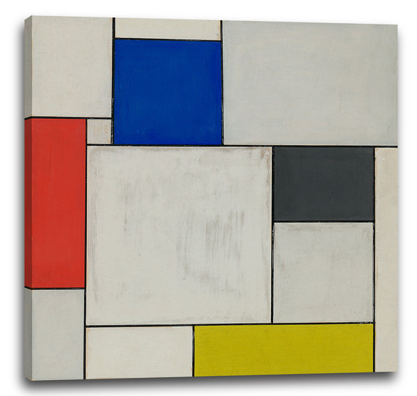 Leinwandbild Theo Van Doesburg - Dezentrale Zusammensetzung