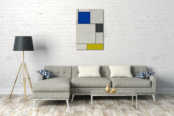 Leinwandbild Theo Van Doesburg - Dezentrale Zusammensetzung