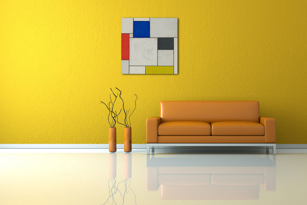 Leinwandbild Theo Van Doesburg - Dezentrale Zusammensetzung