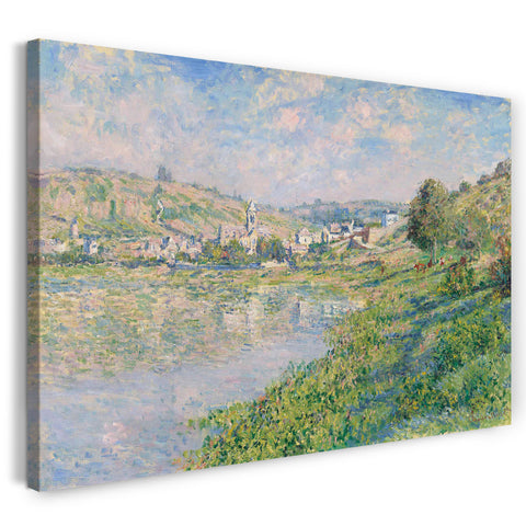 Top-Angebot Kunstdruck Claude Monet - Vétheuil Leinwand auf Keilrahmen gespannt