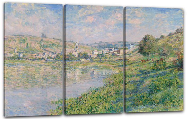 Leinwandbild Claude Monet - Vétheuil