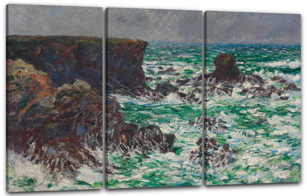 Leinwandbild Claude Monet - Port-Coton: Der Löwe