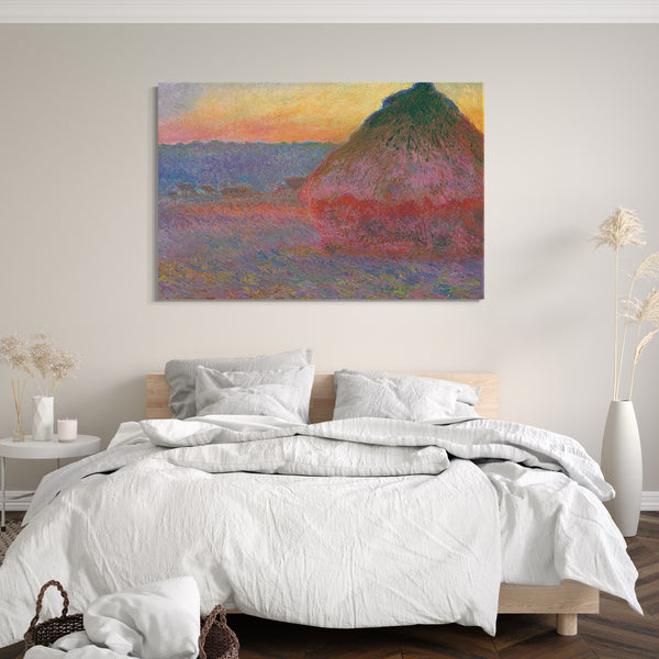 Top-Angebot Kunstdruck Claude Monet - Mühlstein Leinwand auf Keilrahmen gespannt