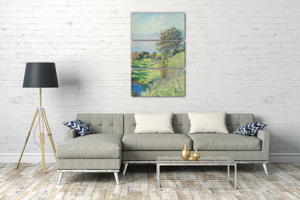 Top-Angebot Kunstdruck Claude Monet - Sturm Leinwand auf Keilrahmen gespannt