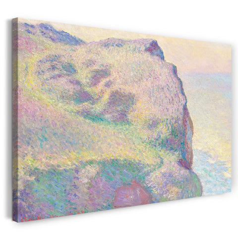 Top-Angebot Kunstdruck Claude Monet - Die Pointe du Petit Ailly Leinwand auf Keilrahmen gespannt